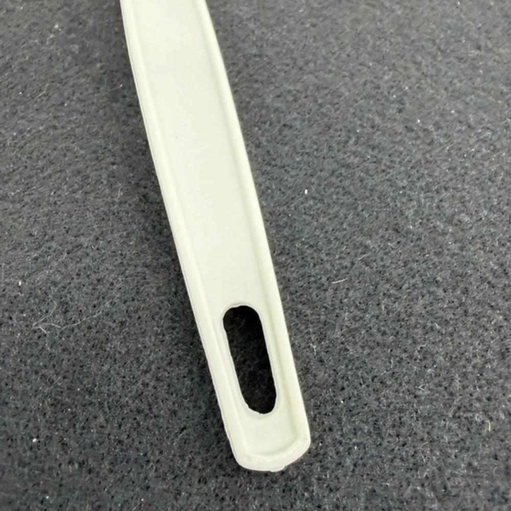 VTG Nylon EKCO USA 7 Slotted Spatula Turner‎ Kitchen Utensil White 4in Wide